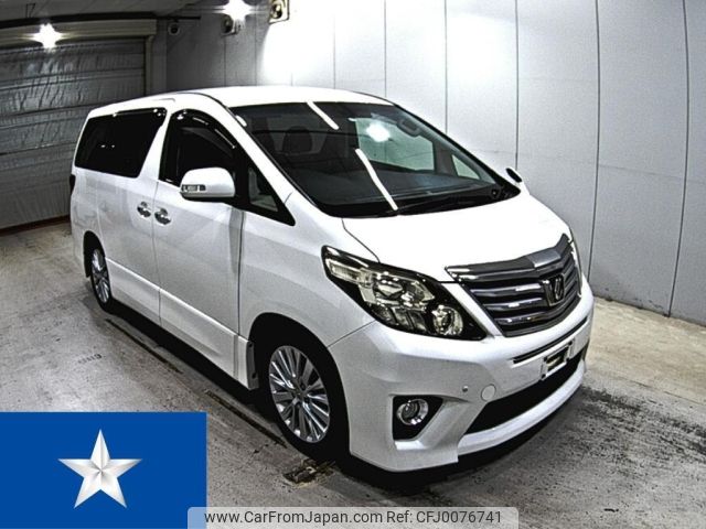 toyota alphard 2013 -TOYOTA--Alphard ANH20W--ANH20-8237489---TOYOTA--Alphard ANH20W--ANH20-8237489- image 1