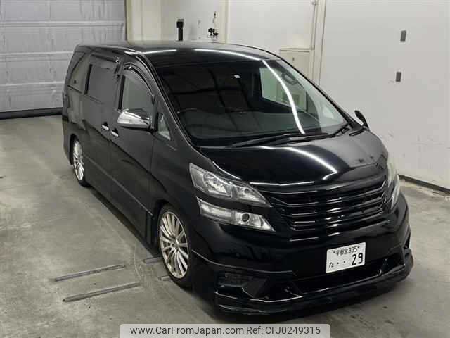 toyota vellfire 2011 -TOYOTA 【宇都宮 335ﾀ29】--Vellfire ANH20W--8186542---TOYOTA 【宇都宮 335ﾀ29】--Vellfire ANH20W--8186542- image 1