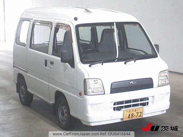 subaru sambar-van 2003 -SUBARU 【水戸 41ｺ4872】--Samber Van TV2--059573---SUBARU 【水戸 41ｺ4872】--Samber Van TV2--059573- image 1