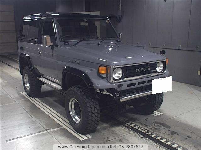 toyota land-cruiser 1990 -TOYOTA 【徳島 100ｽ4069】--Land Cruiser HZJ73HVｶｲ-0001797---TOYOTA 【徳島 100ｽ4069】--Land Cruiser HZJ73HVｶｲ-0001797- image 1