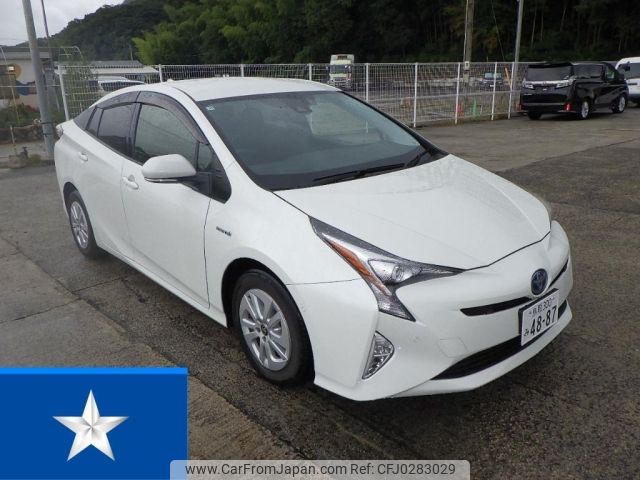 toyota prius 2017 -TOYOTA 【鳥取 300み4887】--Prius ZVW50--ZVW50-6104371---TOYOTA 【鳥取 300み4887】--Prius ZVW50--ZVW50-6104371- image 1