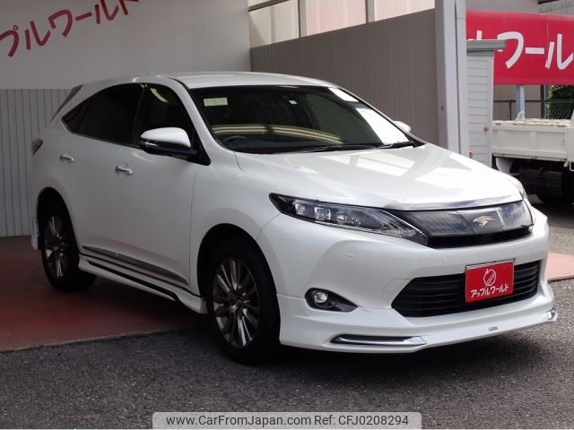 toyota harrier 2014 -TOYOTA--Harrier DBA-ZSU65W--ZSU65-0005490---TOYOTA--Harrier DBA-ZSU65W--ZSU65-0005490- image 1