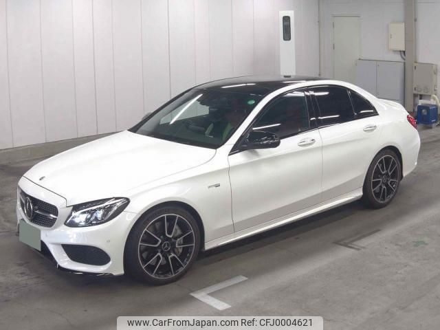 mercedes-benz c-class 2017 quick_quick_CBA-205064_WDD2050642F539522 image 2