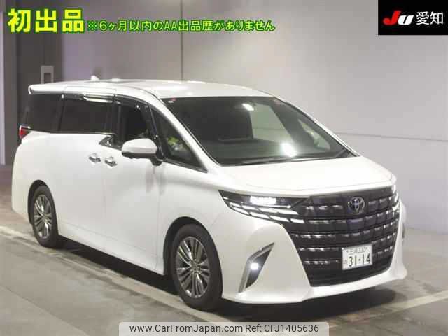 toyota alphard 2024 -TOYOTA 【三河 330ﾉ3114】--Alphard AGH40W-4001126---TOYOTA 【三河 330ﾉ3114】--Alphard AGH40W-4001126- image 1