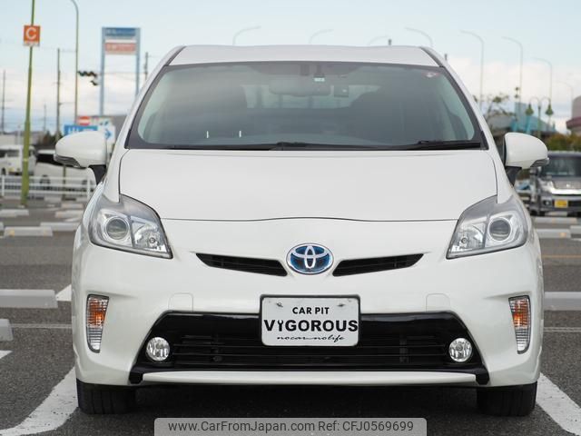 toyota prius 2012 quick_quick_DAA-ZVW30_ZVW30-5482546 image 2