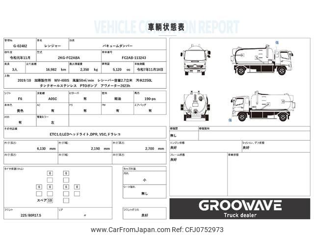 hino ranger 2019 GOO_NET_EXCHANGE_0541786A30250116W003 image 2