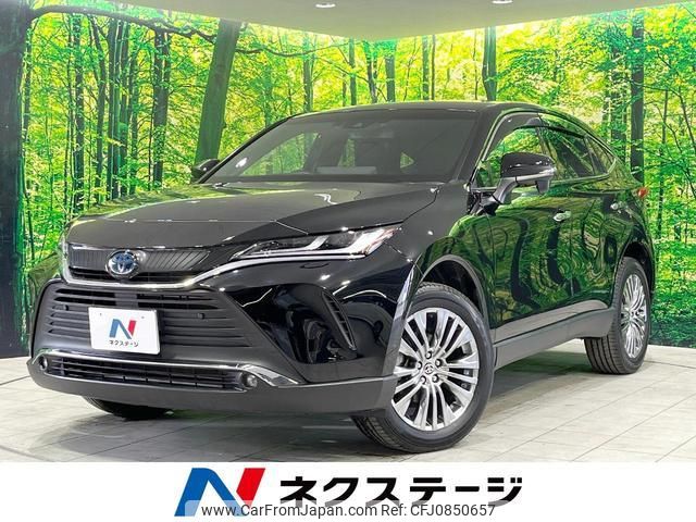 toyota harrier-hybrid 2021 quick_quick_AXUH80_AXUH80-0033709 image 1