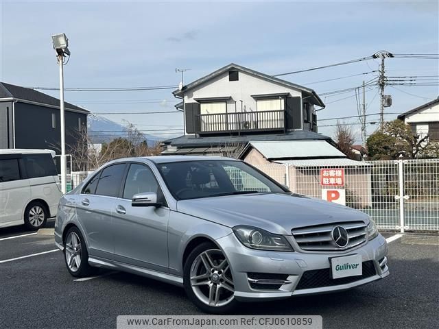 mercedes-benz c-class 2013 -MERCEDES-BENZ--Benz C Class DBA-204048--WDD2040482A874959---MERCEDES-BENZ--Benz C Class DBA-204048--WDD2040482A874959- image 1