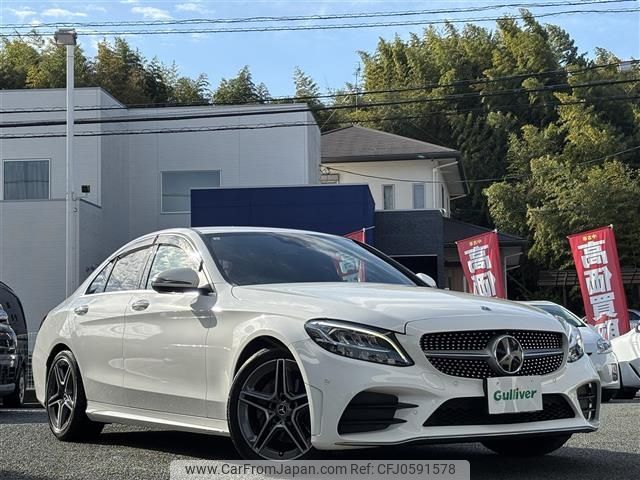 mercedes-benz c-class 2019 -MERCEDES-BENZ--Benz C Class DBA-205040C--WDD2050402R469528---MERCEDES-BENZ--Benz C Class DBA-205040C--WDD2050402R469528- image 1