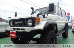 toyota land-cruiser 1996 -TOYOTA 【三河 100ｾ8971】--Land Cruiser KC-HZJ73Vｶｲ--HZJ730006076---TOYOTA 【三河 100ｾ8971】--Land Cruiser KC-HZJ73Vｶｲ--HZJ730006076-