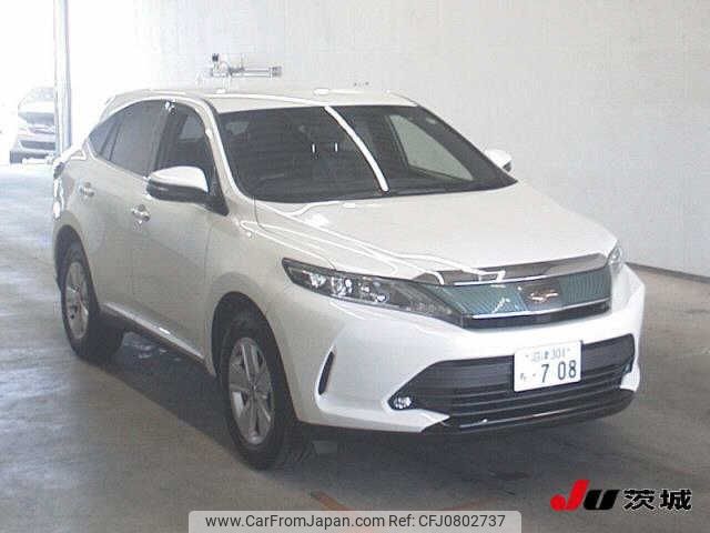 toyota harrier 2017 -TOYOTA 【沼津 301ﾁ708】--Harrier ZSU60W-0127657---TOYOTA 【沼津 301ﾁ708】--Harrier ZSU60W-0127657- image 1