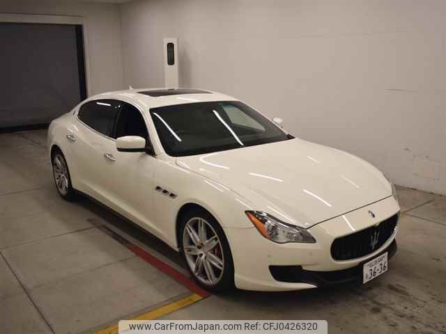 maserati quattroporte 2014 -MASERATI 【なにわ 344ル3636】--Maserati Quattroporte MQP30A-ZAMRP56C001112044---MASERATI 【なにわ 344ル3636】--Maserati Quattroporte MQP30A-ZAMRP56C001112044- image 1