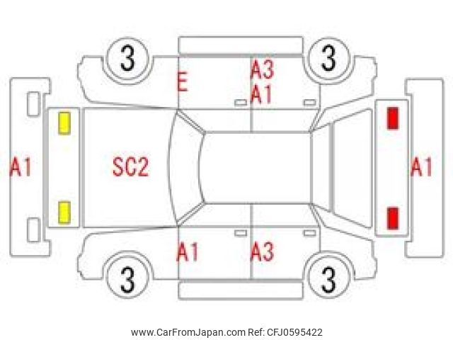 toyota alphard 2008 -TOYOTA--Alphard DBA-ANH10W--ANH10-0203934---TOYOTA--Alphard DBA-ANH10W--ANH10-0203934- image 2