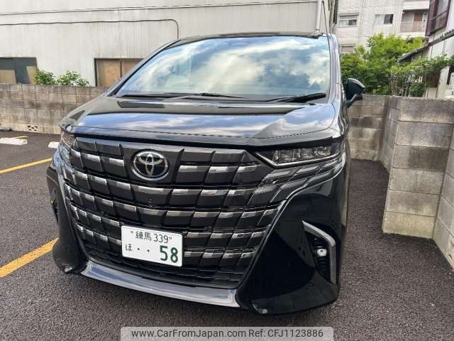 toyota alphard 2024 -TOYOTA 【練馬 339ﾎ 58】--Alphard 3BA-AGH40W--AGH40-0019587---TOYOTA 【練馬 339ﾎ 58】--Alphard 3BA-AGH40W--AGH40-0019587- image 1