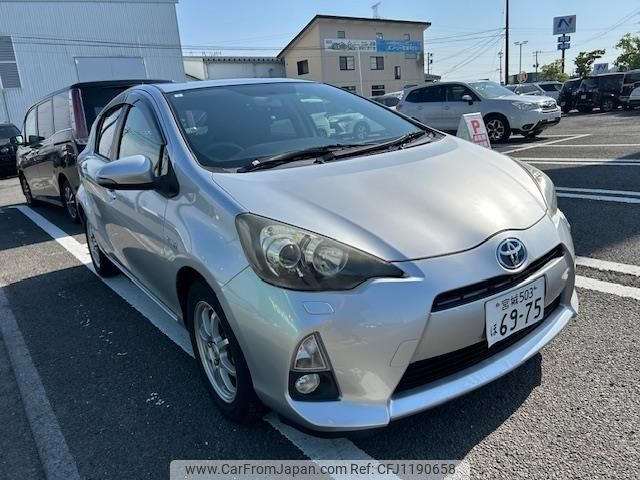 toyota aqua 2012 -TOYOTA--AQUA DAA-NHP10--NHP10-6115964---TOYOTA--AQUA DAA-NHP10--NHP10-6115964- image 1