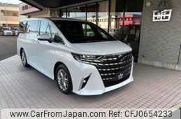 toyota alphard 2025 CFJ0654233