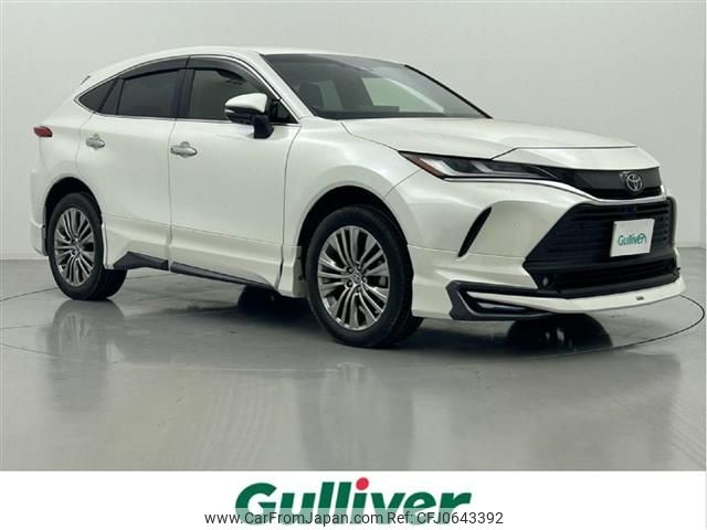 toyota harrier 2022 -TOYOTA--Harrier 6BA-MXUA80--MXUA80-0073709---TOYOTA--Harrier 6BA-MXUA80--MXUA80-0073709- image 1