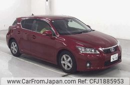 lexus ct 2012 CFJ1885953