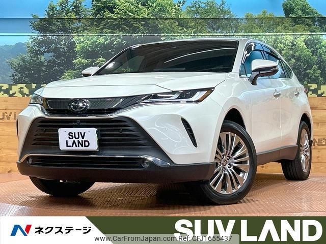toyota harrier 2021 CFJ1655437 image 1