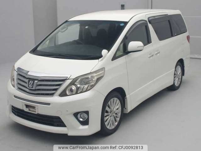 toyota alphard 2012 -TOYOTA--Alphard DBA-ANH20W--ANH20-8206694---TOYOTA--Alphard DBA-ANH20W--ANH20-8206694- image 1