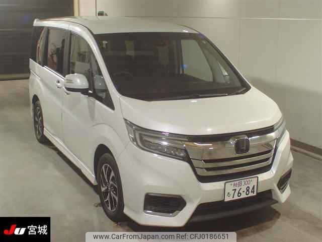 honda stepwagon 2019 -HONDA 【秋田 300ﾙ7684】--Stepwgn RP4-1210357---HONDA 【秋田 300ﾙ7684】--Stepwgn RP4-1210357- image 1