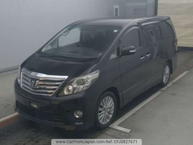 toyota alphard 2012 -TOYOTA--Alphard DBA-ANH20W--ANH20-8249467---TOYOTA--Alphard DBA-ANH20W--ANH20-8249467- image 1