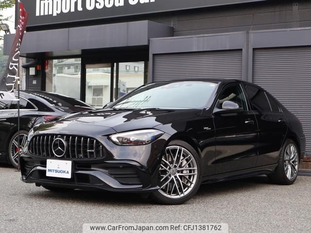 mercedes-benz c-class 2023 quick_quick_4AA-206087C_W1K2060872R090658 image 1