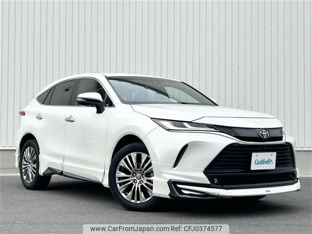 toyota harrier 2022 -TOYOTA--Harrier 6BA-MXUA80--MXUA80-0066201---TOYOTA--Harrier 6BA-MXUA80--MXUA80-0066201- image 1