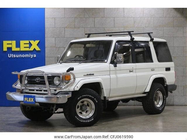 toyota land-cruiser 1995 -TOYOTA--Land Cruiser KC-HZJ77HV--HZJ77-0005910---TOYOTA--Land Cruiser KC-HZJ77HV--HZJ77-0005910- image 1