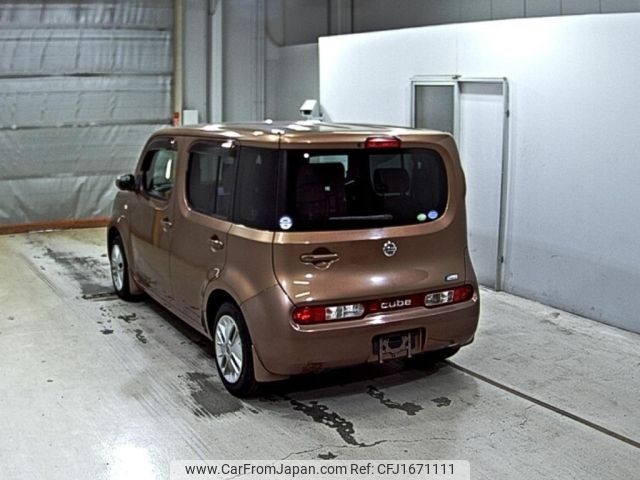 nissan cube 2010 CFJ1671111 image 2