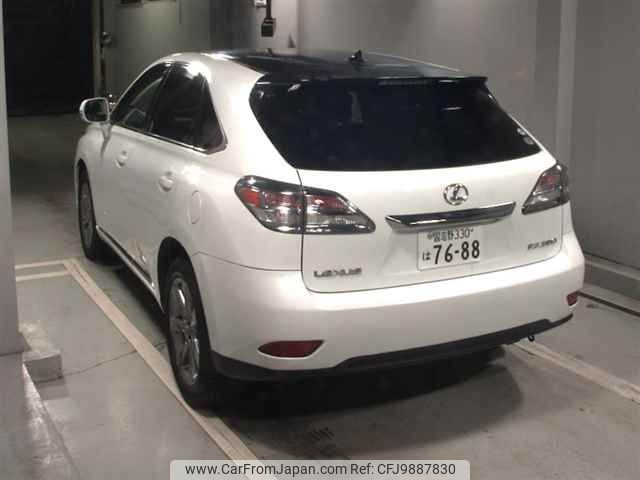 lexus rx 2009 -LEXUS 【習志野 330ﾊ7688】--Lexus RX GGL10W--2401131---LEXUS 【習志野 330ﾊ7688】--Lexus RX GGL10W--2401131- image 2