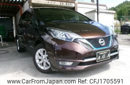 nissan note 2017 CFJ1705591