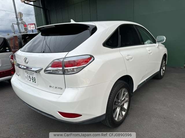 lexus rx 2013 -LEXUS 【富士山 303ﾊ1988】--Lexus RX DBA-AGL10W--AGL10-2438534---LEXUS 【富士山 303ﾊ1988】--Lexus RX DBA-AGL10W--AGL10-2438534- image 2