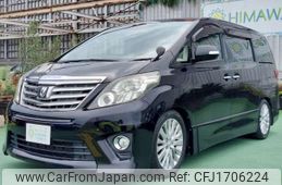 toyota alphard-g 2012 CFJ1706224