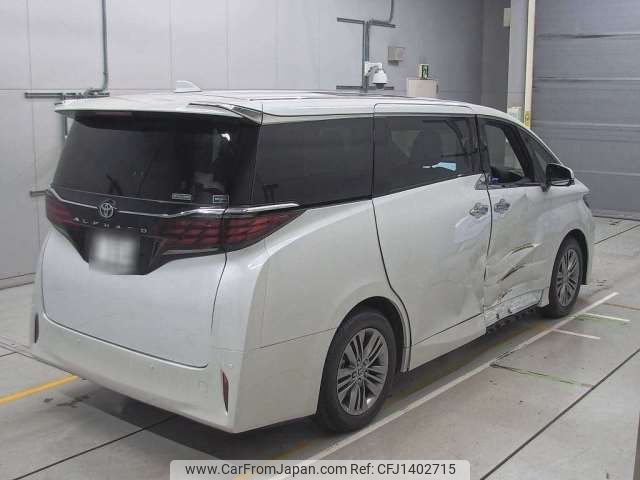 toyota alphard 2024 -TOYOTA 【一宮 331ﾄ 907】--Alphard 3BA-AGH40W--AGH40-4017713---TOYOTA 【一宮 331ﾄ 907】--Alphard 3BA-AGH40W--AGH40-4017713- image 2