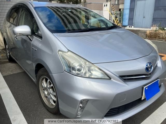 toyota prius-α 2012 -TOYOTA--Prius α DAA-ZVW41W--ZVW41-3086216---TOYOTA--Prius α DAA-ZVW41W--ZVW41-3086216- image 1