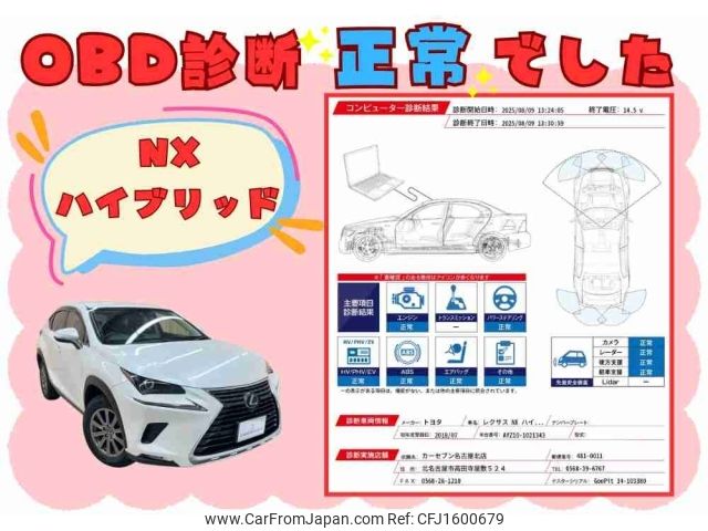 lexus nx 2018 CFJ1600679 image 2