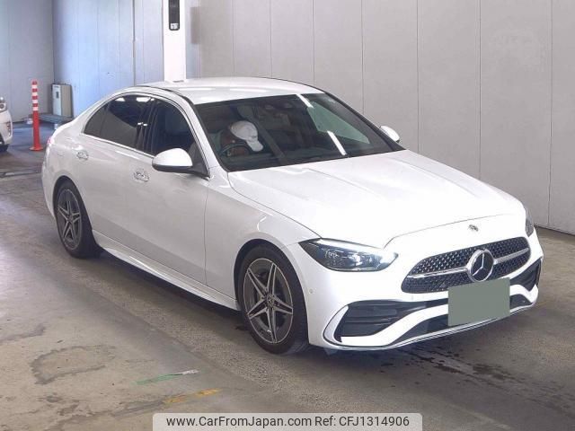mercedes-benz c-class 2022 quick_quick_3CA-206004C_W1K2060042R051285 image 1