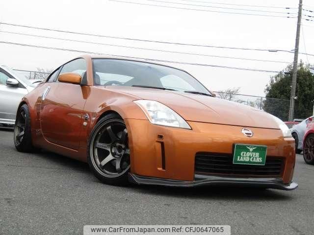 nissan fairlady-z 2003 quick_quick_UA-Z33_Z33-009610 image 1