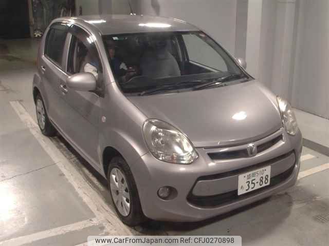 toyota passo 2014 -TOYOTA 【盛岡 510ﾁ3588】--Passo KGC30--0192054---TOYOTA 【盛岡 510ﾁ3588】--Passo KGC30--0192054- image 1