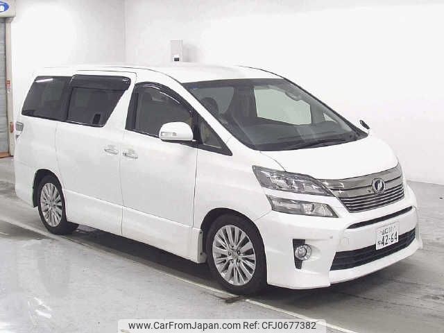 toyota vellfire 2012 -TOYOTA 【山口 301ﾈ4264】--Vellfire ANH20W-8212189---TOYOTA 【山口 301ﾈ4264】--Vellfire ANH20W-8212189- image 1