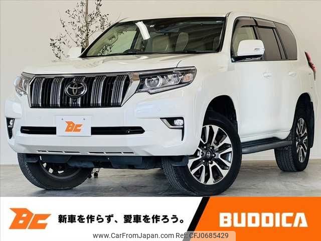 toyota land-cruiser-prado 2022 -TOYOTA--Land Cruiser Prado 3BA-TRJ150W--TRJ150-0147111---TOYOTA--Land Cruiser Prado 3BA-TRJ150W--TRJ150-0147111- image 1