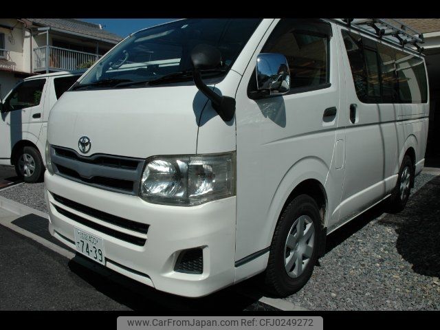 toyota regiusace-van 2013 -TOYOTA 【滋賀 400ﾃ7439】--Regius ace Van KDH206V--8057700---TOYOTA 【滋賀 400ﾃ7439】--Regius ace Van KDH206V--8057700- image 1