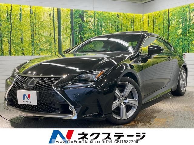 lexus rc 2016 CFJ1582204 image 1