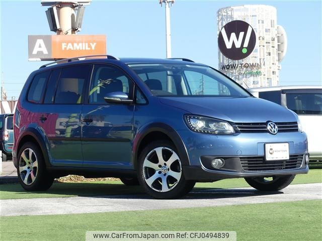 volkswagen golf-touran 2014 -VOLKSWAGEN--VW Golf Touran DBA-1TCTHW--WVGZZZ1TZEW040414---VOLKSWAGEN--VW Golf Touran DBA-1TCTHW--WVGZZZ1TZEW040414- image 1