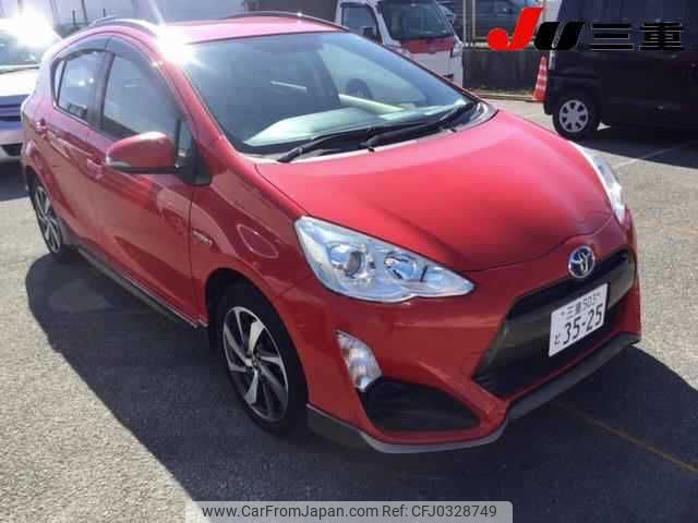 toyota aqua 2015 -TOYOTA 【三重 503ﾄ3525】--AQUA NHP10--6381764---TOYOTA 【三重 503ﾄ3525】--AQUA NHP10--6381764- image 1