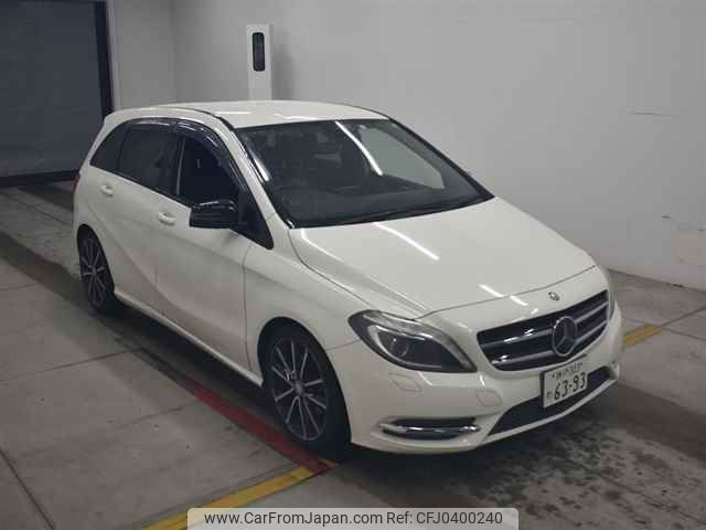 mercedes-benz b-class 2013 -MERCEDES-BENZ 【神戸 303メ6393】--Benz B Class 246242-WDD2462422J152034---MERCEDES-BENZ 【神戸 303メ6393】--Benz B Class 246242-WDD2462422J152034- image 1