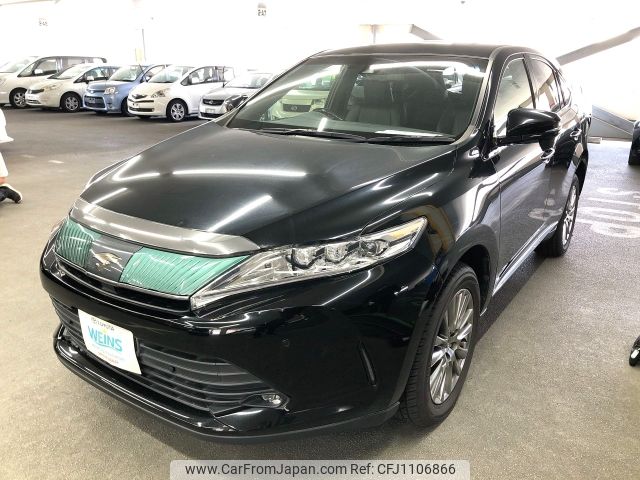 toyota harrier 2018 AF-ZSU60-0161397 image 1