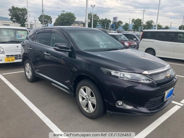 toyota harrier 2014 -TOYOTA--Harrier DBA-ZSU60W--ZSU60-0028903---TOYOTA--Harrier DBA-ZSU60W--ZSU60-0028903- image 1