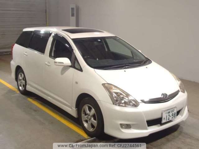 toyota wish 2008 -TOYOTA 【習志野 500ﾛ2257】--Wish DBA-ZNE10G--ZNE10-0408607---TOYOTA 【習志野 500ﾛ2257】--Wish DBA-ZNE10G--ZNE10-0408607- image 1